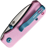 Civivi Baby Banter Powder Pink G10 (2.34" Satin Finished Nitro-V) Folding Knife [C19068S-10] - product view 2