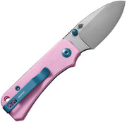 Civivi Baby Banter Powder Pink G10 (2.34" Satin Finished Nitro-V) Folding Knife [C19068S-10] - product view 3
