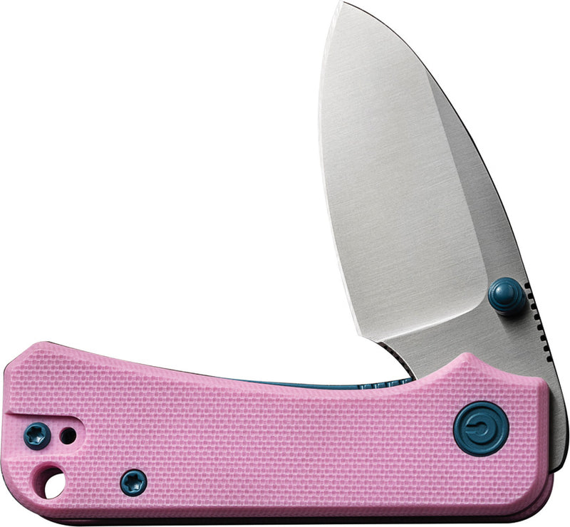 Civivi Baby Banter Powder Pink G10 (2.34" Satin Finished Nitro-V) Folding Knife [C19068S-10] - product view 4