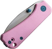 Civivi Baby Banter Powder Pink G10 (2.34" Satin Finished Nitro-V) Folding Knife [C19068S-10] - product view 6
