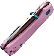 Civivi Baby Banter Powder Pink G10 (2.34" Satin Finished Nitro-V) Folding Knife [C19068S-10] - product view 7
