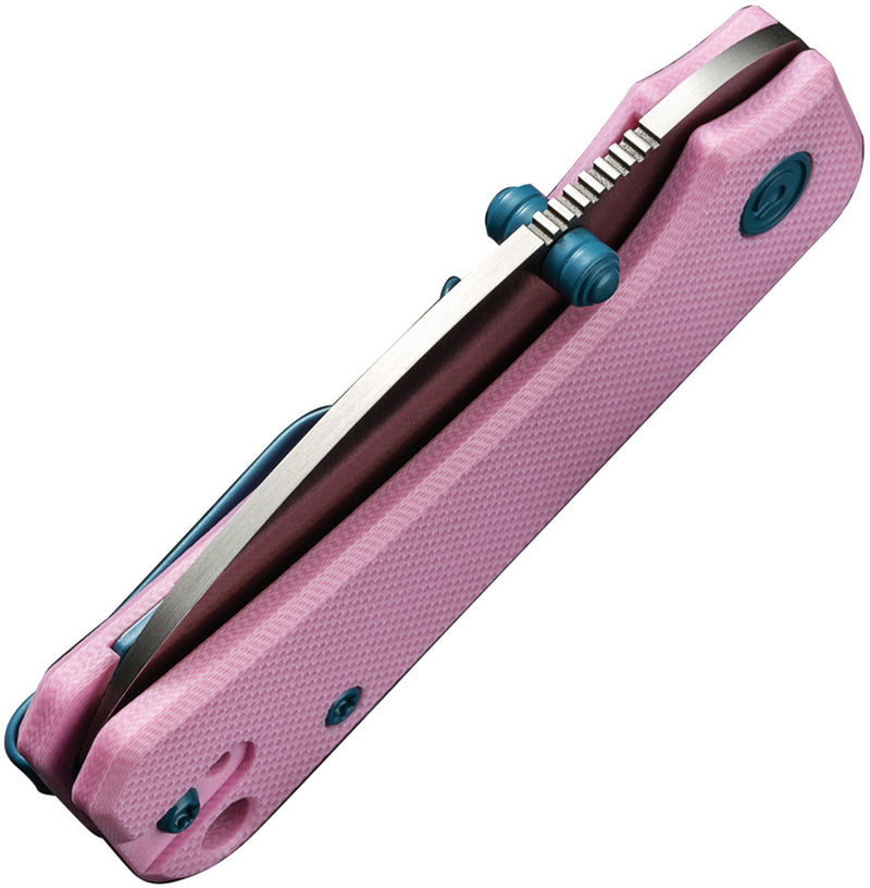 Civivi Baby Banter Powder Pink G10 (2.34" Satin Finished Nitro-V) Folding Knife [C19068S-10] - product view 7