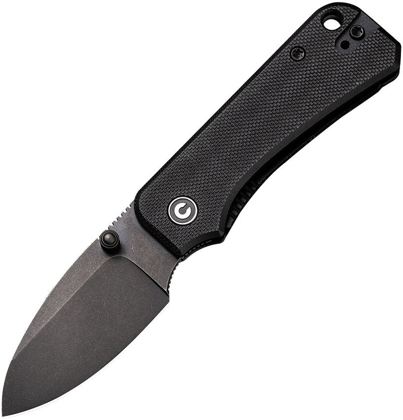Civivi Baby Banter Linerlock Black Folding Knife [C19068S2]