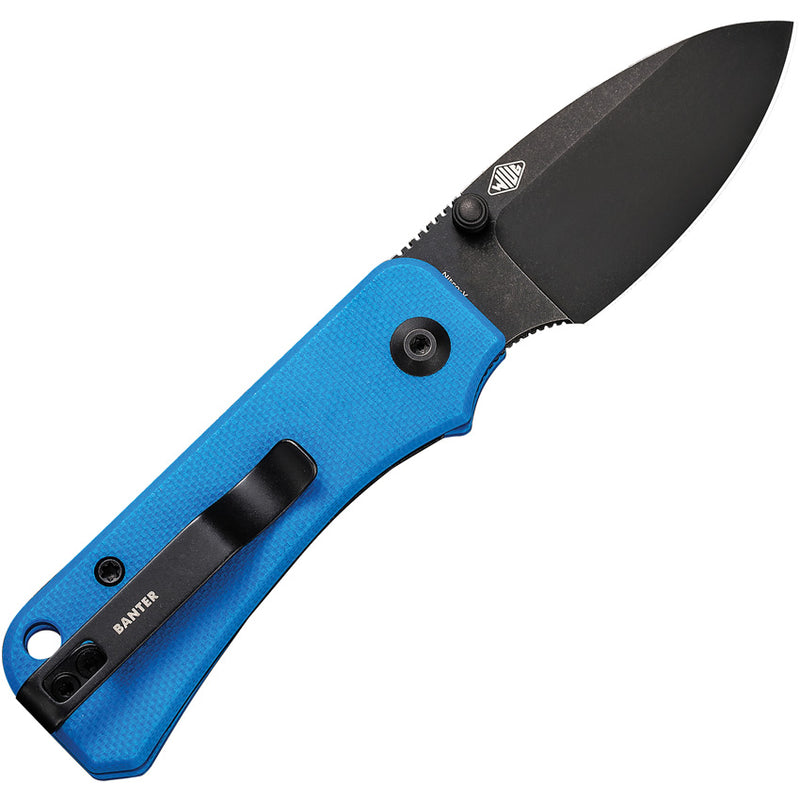 Civivi Baby Banter Blue G10 Nitro-V Folding Knife [C19068S3] - product view 4