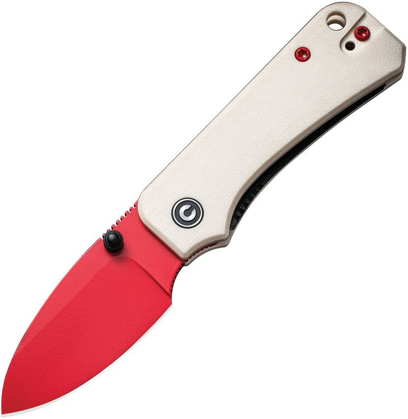Civivi Baby Banter Linerlock Red Folding Knife [C19068S-7]