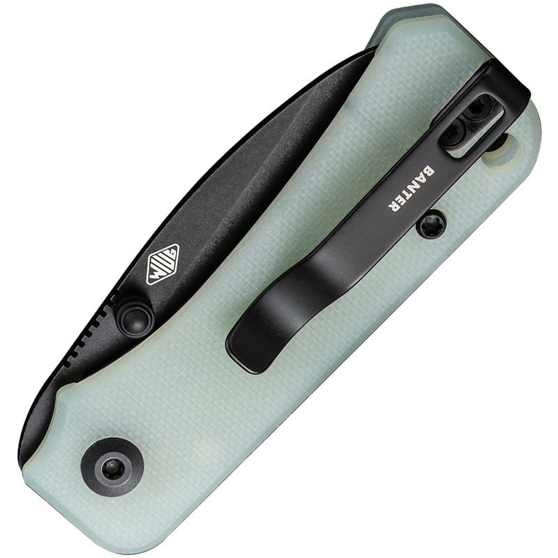 Civivi Baby Banter Natural G10 (2.34" Black Stonewashed Nitro-V) Folding Knife [C19068S-8] - product view 2