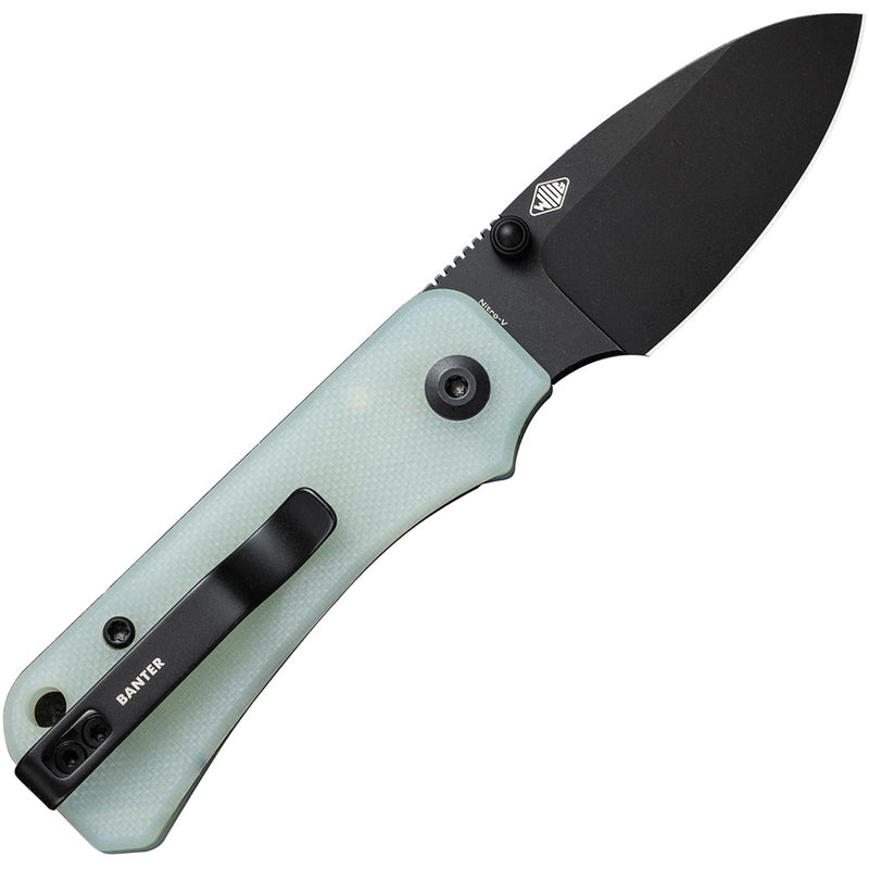 Civivi Baby Banter Natural G10 (2.34" Black Stonewashed Nitro-V) Folding Knife [C19068S-8] - product view 5