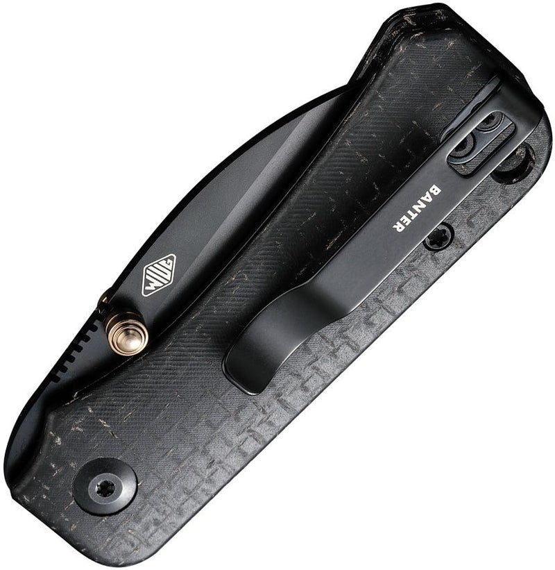 Civivi Baby Banter Wharncliffe Blk Folding Knife [C19068SC-1]