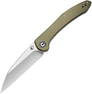 Civivi Hadros Olive Micarta (3.35" Satin 10Cr15CoMoV) Folding Knife [C20004-3] - product view 1
