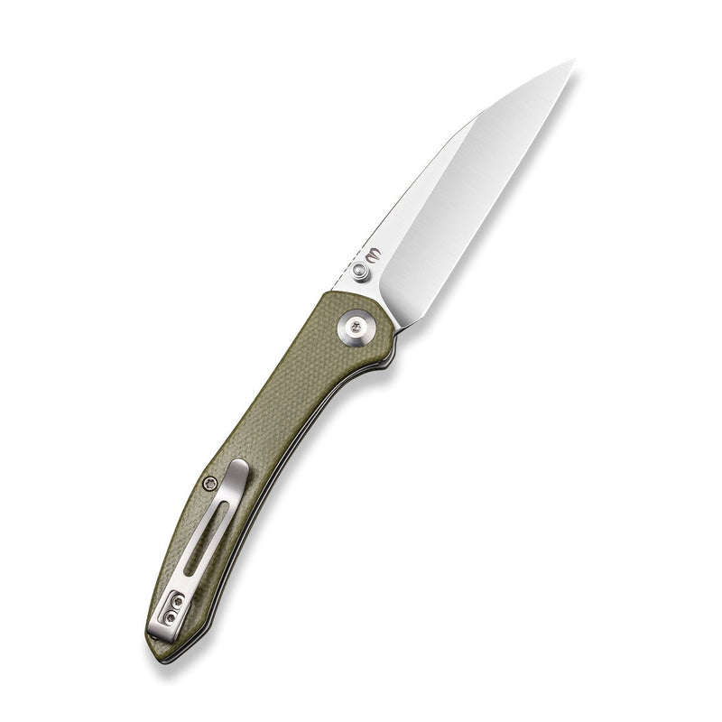 Civivi Hadros Olive Micarta (3.35" Satin 10Cr15CoMoV) Folding Knife [C20004-3] - product view 7