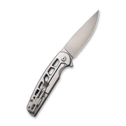 Civivi Perf Plain Stainless Steel (3.12" Stonewashed Nitro-V) Folding Knife [C20006-A] - product view 7