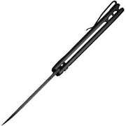 Civivi Chevalier II Black Aluminum (3.47" Black Stonewashed 14C28N) Folding Knife [C20022B-1] - product view 5