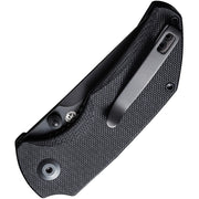 Civivi Thug 2 Black G10 (2.69" Black Stonewashed Nitro-V) Folding Knife [C20028C-1] - product view 2