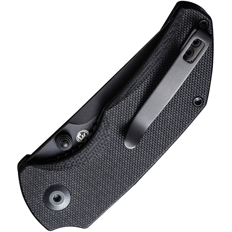 Civivi Thug 2 Black G10 (2.69" Black Stonewashed Nitro-V) Folding Knife [C20028C-1] - product view 2