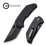Civivi Thug 2 Black G10 (2.69" Black Stonewashed Nitro-V) Folding Knife [C20028C-1] - product view 6