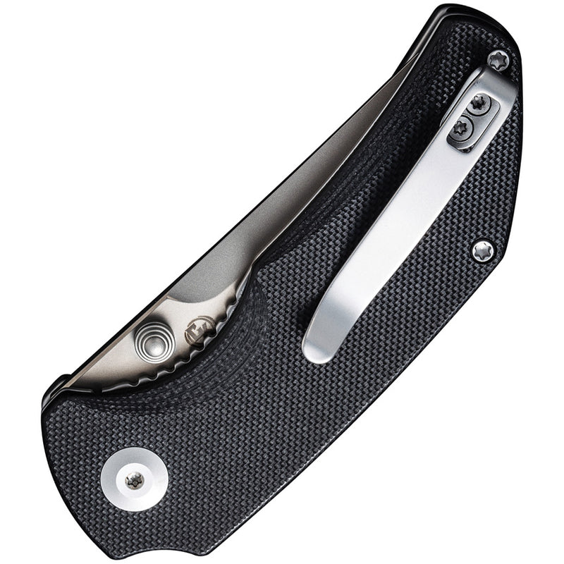 Civivi Thug 2 Black G10 (2.69" Silver Bead Blasted Nitro-V) Folding Knife [C20028C-2] - product view 2