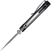 Civivi Thug 2 Black G10 (2.69" Silver Bead Blasted Nitro-V) Folding Knife [C20028C-2] - product view 3