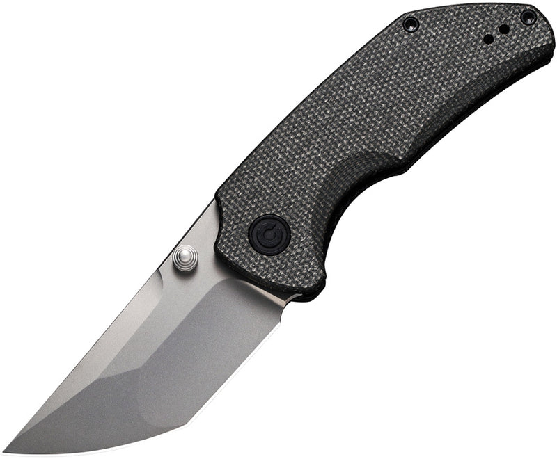 Civivi Thug 2 Dark Green Micarta (2.69" Silver Bead Blasted Nitro-V) Folding Knife [C20028C-3] - product view 1