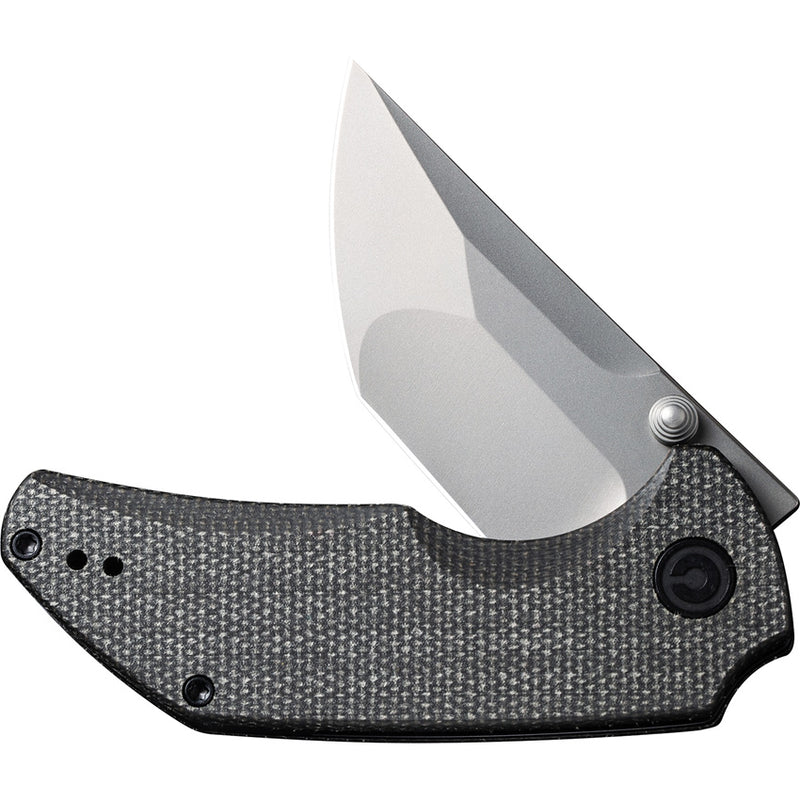 Civivi Thug 2 Dark Green Micarta (2.69" Silver Bead Blasted Nitro-V) Folding Knife [C20028C-3] - product view 5