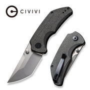 Civivi Thug 2 Dark Green Micarta (2.69" Silver Bead Blasted Nitro-V) Folding Knife [C20028C-3] - product view 6