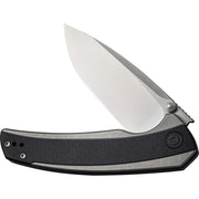Civivi Teraxe Gray, Black Stainless Steel With G10 Inlay (3.48" Silver Bead Blasted Nitro-V) Folding Knife [C20036-3] - product view 4