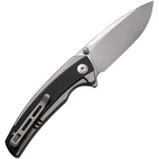Civivi Teraxe Gray, Black Stainless Steel With G10 Inlay (3.48" Silver Bead Blasted Nitro-V) Folding Knife [C20036-3] - product view 5