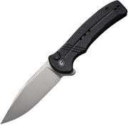 Civivi Cogent Black Micarta Coarse (3.47" Silver Bead Blasted 14C28N) Folding Knife [C20038D-7] - product view 1