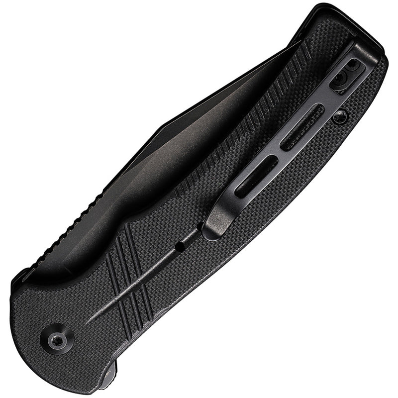 Civivi Cogent Black G10 (3.47" Black Stonewashed 14C28N) Folding Knife [C20038E1] - product view 2
