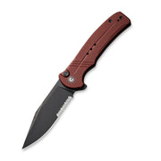 Civivi Cogent Burgundy G10 (3.47" Black Stonewashed 14C28N) Folding Knife [C20038E2] - product view 7