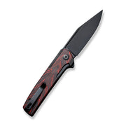 Civivi Cachet Black, Red Stainless Steel With G10 Inlay (3.48" Black Stonewashed 14C28N) Folding Knife [C20041C-1] - product view 7