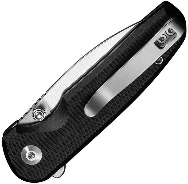 Civivi Mini Shakan Button Lock Black Folding Knife [C20052F-1]