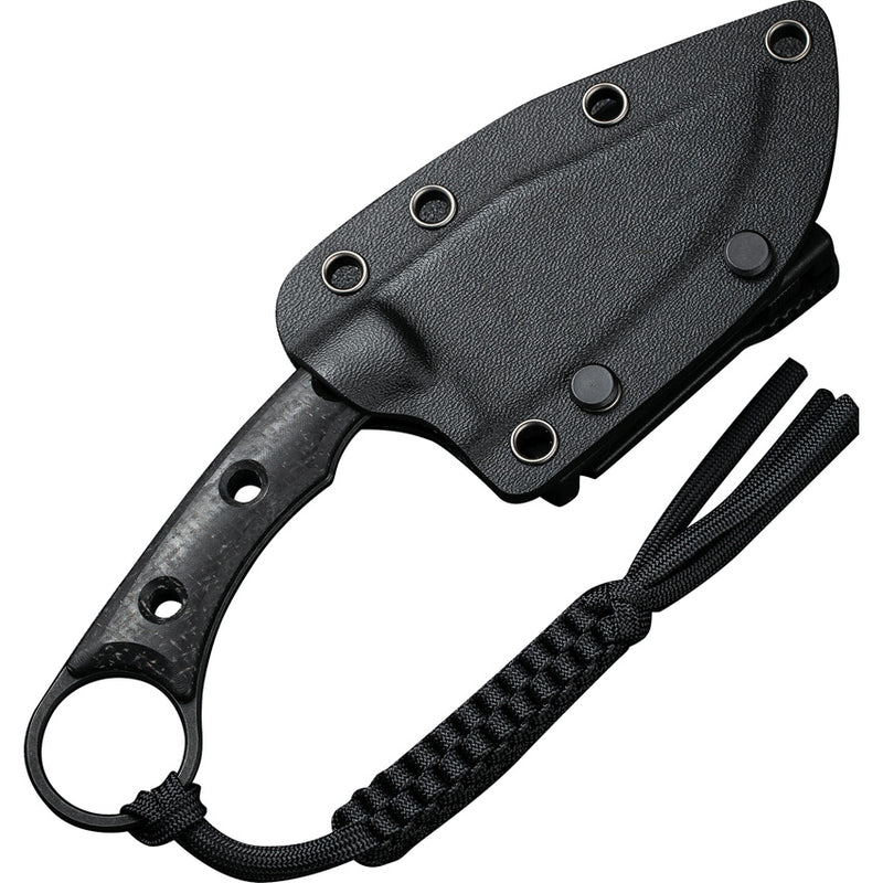 Civivi Midwatch Black Burlap Micarta (3.39" Black Stonewashed Bohler N690) Fixed Blade Knife [C20059B-1] - product view 6