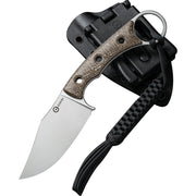 Civivi Midwatch Micarta (3.38" Bohler N690 stainless) Fixed Blade Knife [C20059B-2] - product view 3