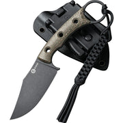 Civivi Midwatch Micarta (3.38" Bohler N690 stainless) Fixed Blade Knife [C20059B-3] - product view 3