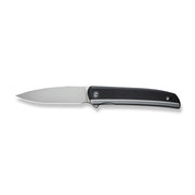 Civivi Savant Plain, Black Stainless Steel With G10 Inlay (3.47" Silver Bead Blasted 14C28N) Folding Knife [ C20063B-2] - product view 6
