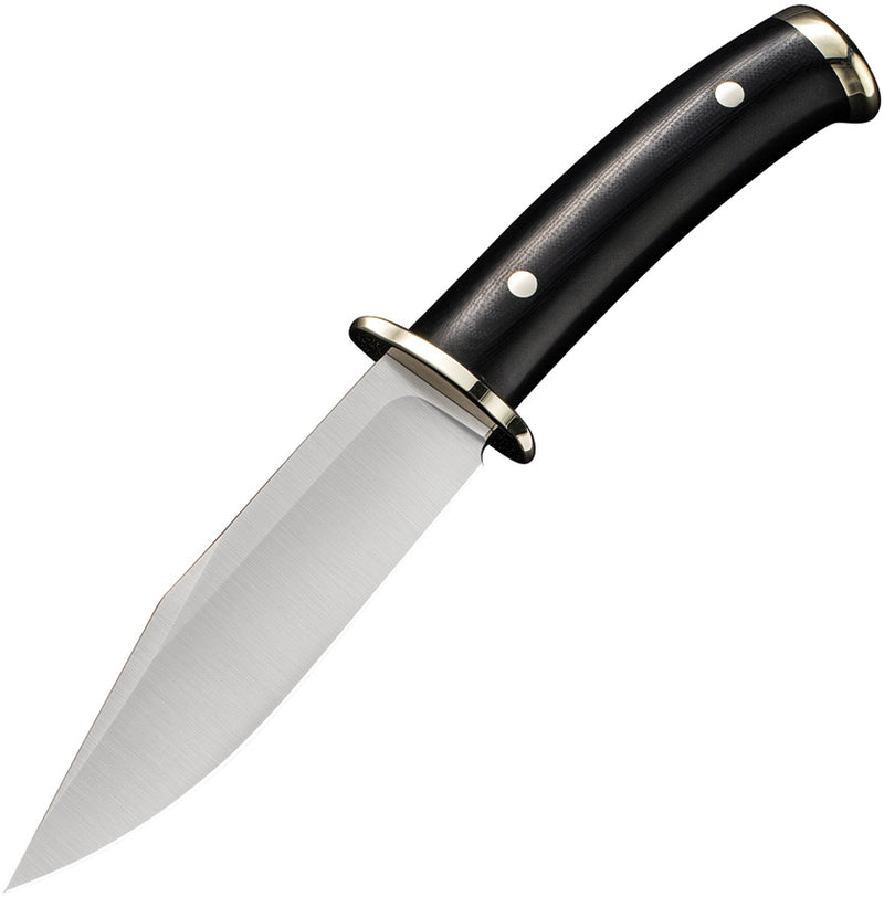Civivi Teton Tickler Black / Polished G10 / Nickel-Silver Guard&Pommel (5.45" Satin D2) Folding Knife [C20072-1] - product view 1