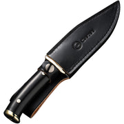 Civivi Teton Tickler Black / Polished G10 / Nickel-Silver Guard&Pommel (5.45" Satin D2) Folding Knife [C20072-1] - product view 4