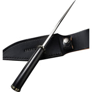 Civivi Teton Tickler Black / Polished G10 / Nickel-Silver Guard&Pommel (5.45" Satin D2) Folding Knife [C20072-1] - product view 5