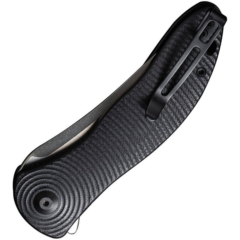 Civivi Synergy3 Black G10 (3.24" Stonewashed Nitro-V) Folding Knife [C20075A-1] - product view 2