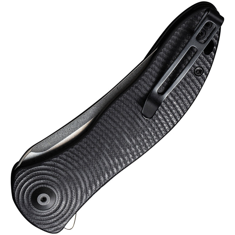 Civivi Synergy3 Black G10 (3.24" Stonewashed Nitro-V) Folding Knife [C20075B-1] - product view 2