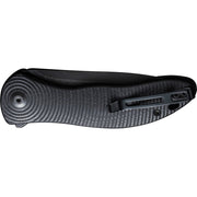 Civivi Synergy3 Black G10 (3.24" Black Stonewashed Nitro-V) Folding Knife [C20075D-1] - product view 2