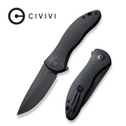 Civivi Synergy3 Black G10 (3.24" Black Stonewashed Nitro-V) Folding Knife [C20075D-1] - product view 4