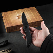 Civivi Synergy3 Black G10 (3.24" Black Stonewashed Nitro-V) Folding Knife [C20075D-1] - product view 6