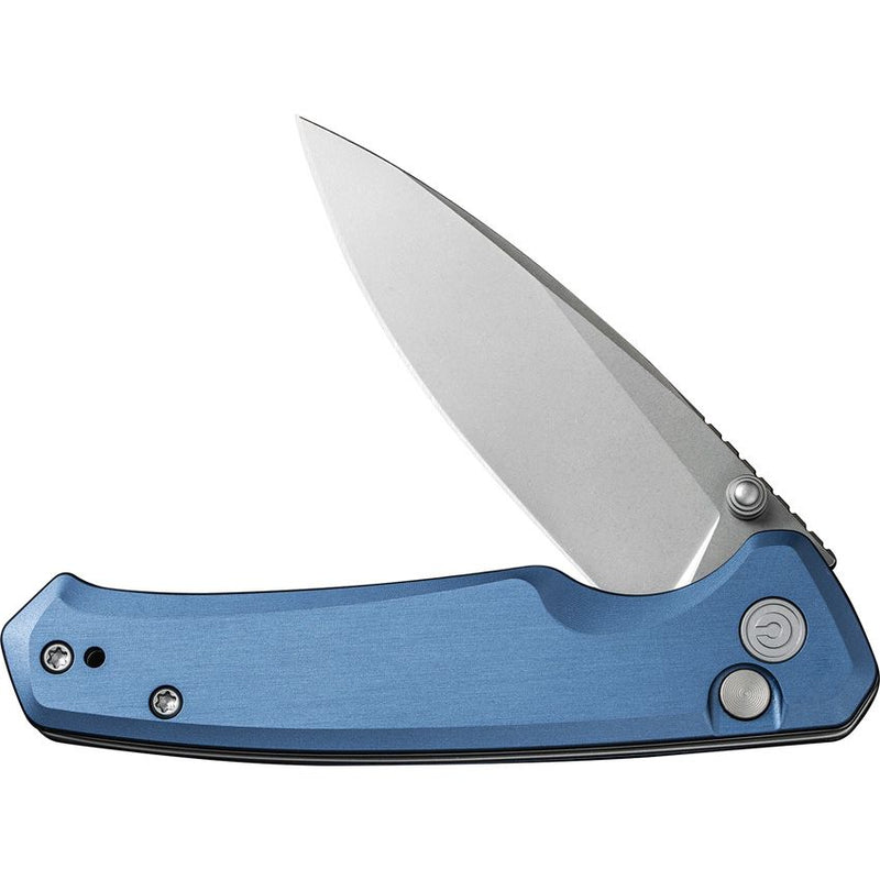 Civivi Altus Button Lock Blue Folding Knife [C20076-6]