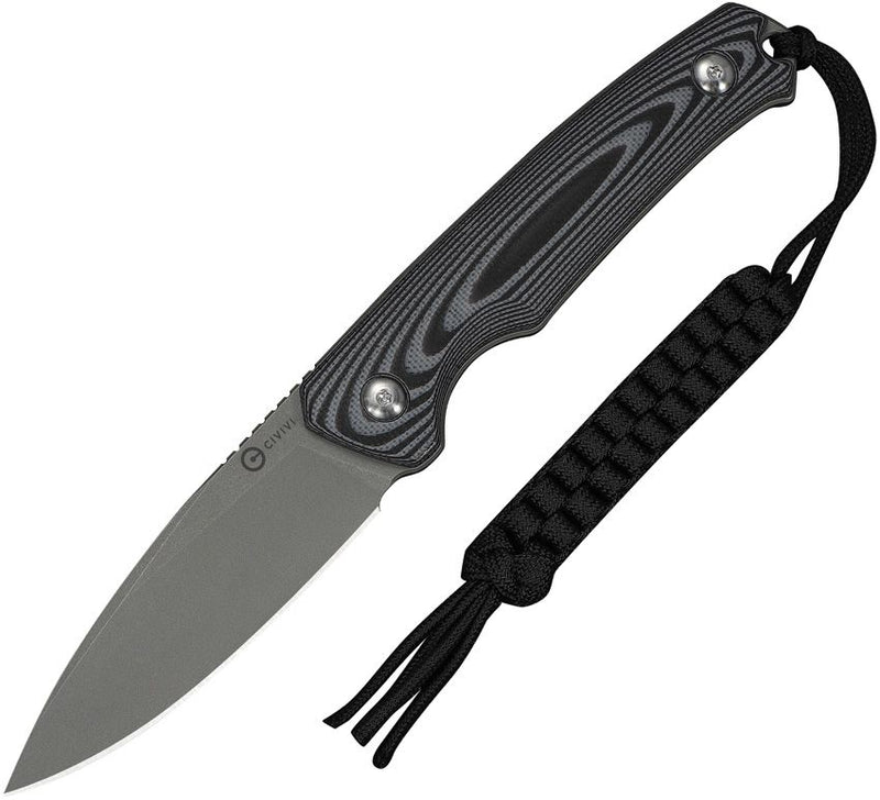 Civivi Altus Fixed Blade Blk/Gry [C20076B-2]