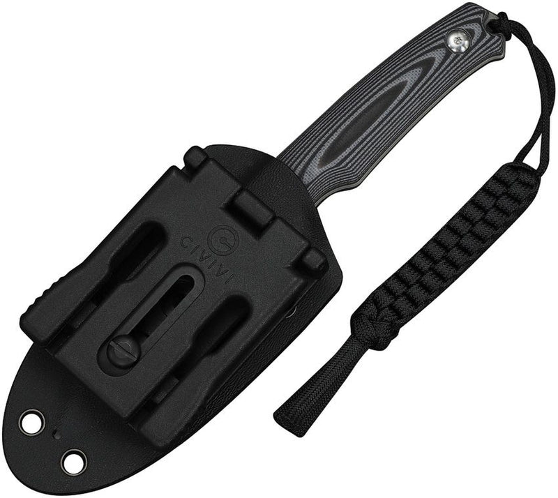 Civivi Altus Fixed Blade Blk/Gry [C20076B-2]