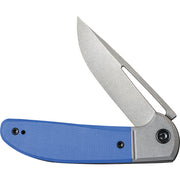Civivi Trailblazer Gray,Blue G10 Onlay On Stainless Steel (2.97" Gray Stonewashed 14C28N) Folding Knife [C2018B] - product view 3