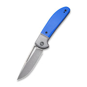 Civivi Trailblazer Gray,Blue G10 Onlay On Stainless Steel (2.97" Gray Stonewashed 14C28N) Folding Knife [C2018B] - product view 7