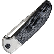 Civivi Trailblazer Gray,Black G10 Onlay On Stainless Steel (2.97" Gray Stonewashed 14C28N) Folding Knife [C2018C] - product view 2
