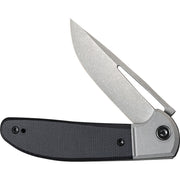Civivi Trailblazer Gray,Black G10 Onlay On Stainless Steel (2.97" Gray Stonewashed 14C28N) Folding Knife [C2018C] - product view 3
